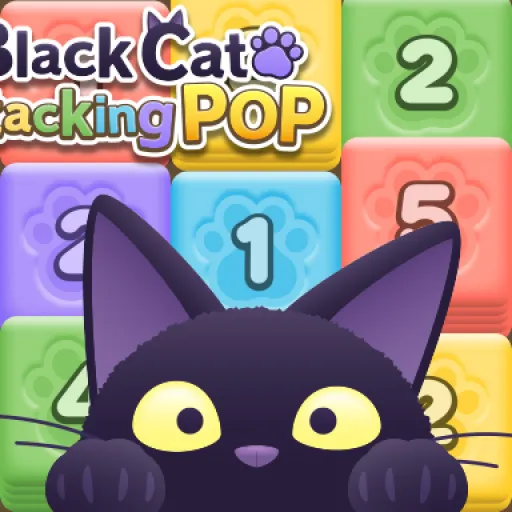 Black Cat Stacking POP