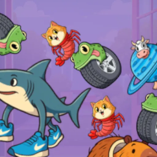 Brainrot Merge Drop Puzzles