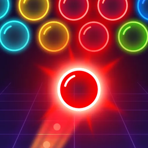 Bubble Shooter Neon