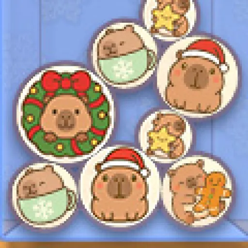 Capybara Xmas Merge