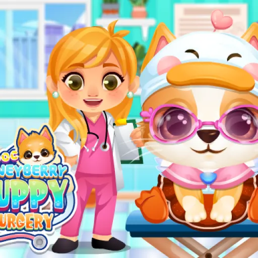 Doc HoneyBerry Puppy Surgery