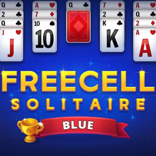 Freecell Solitaire Blue