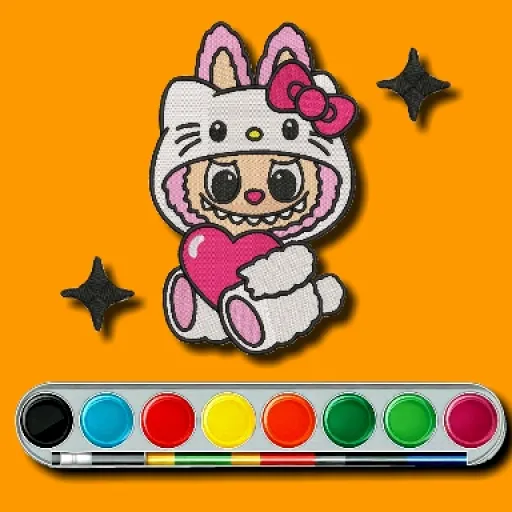 Labubu Coloring Adventure