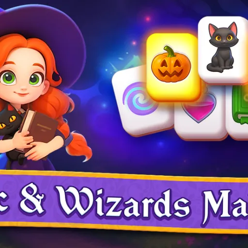 Magic and Wizards Mahjong
