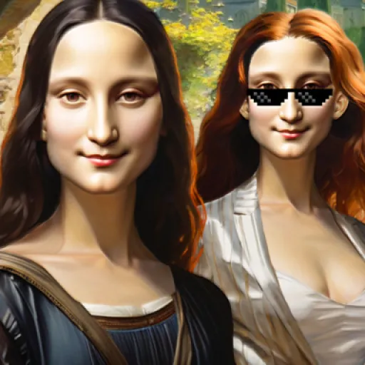 Mona Lisa Fashion Experiments