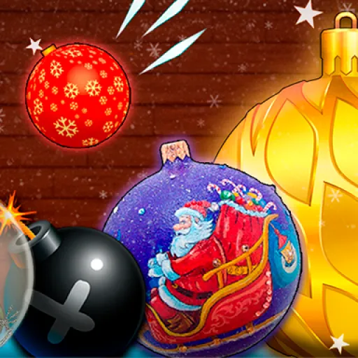 New Year Balls Merge