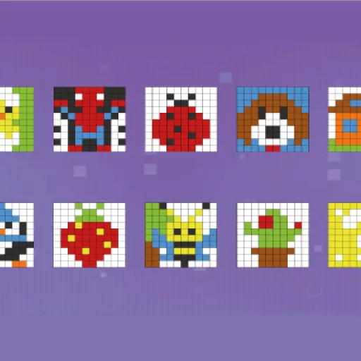 Pixel Color Kids
