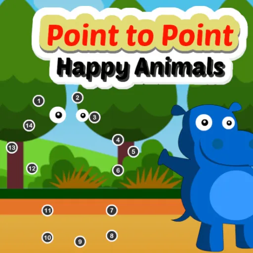 Point to Point Happy Animals