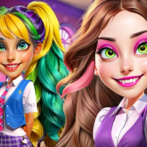 Princesses at Horror School