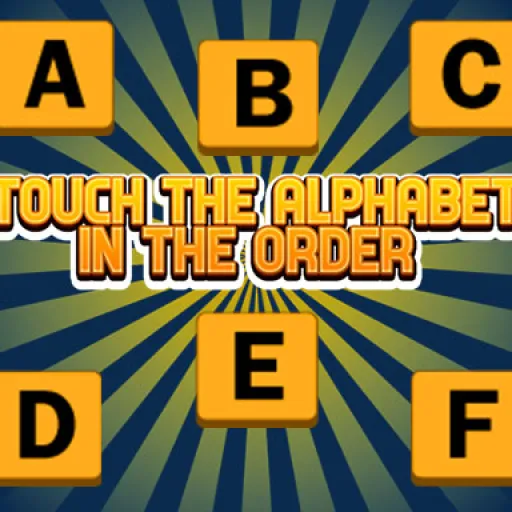 Touch The Alphabet In The Oder
