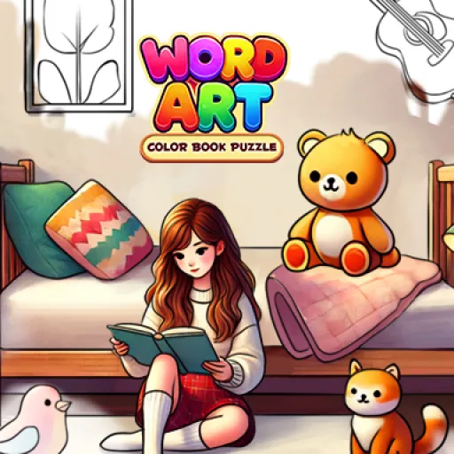 Word Art – Color Book Puzzle